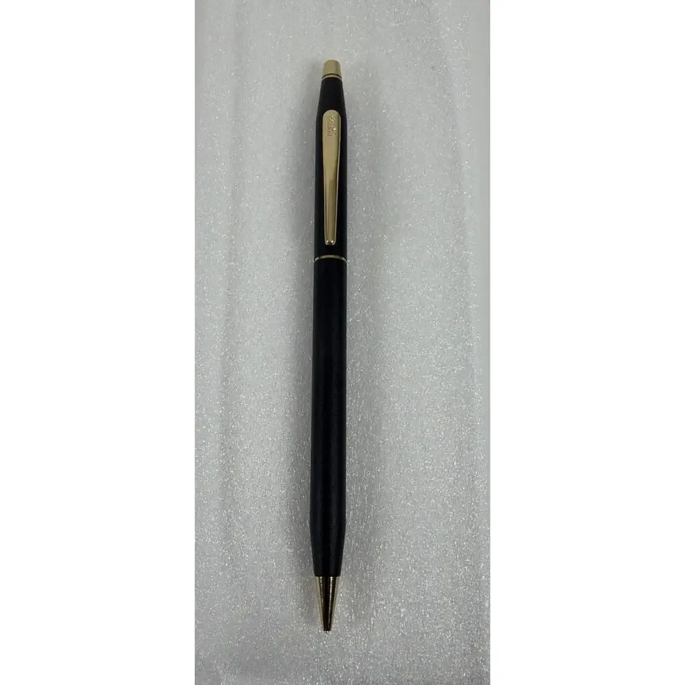 Cross Set of 3 - 1 Twist Pen 1 Capped Pen & 1 Mechanical Pencil - Black & Gold